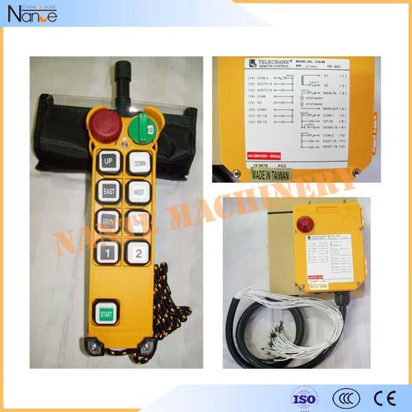 Handhebemaschinen-Drucktastenschalter mit Nylon - Faser Unterkunfttelecrane F24-10S 0
