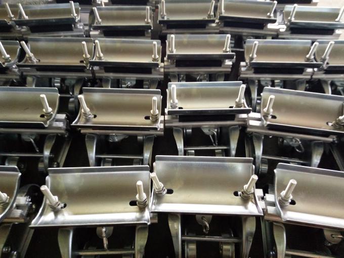 Galvanisiertes Stahlkugellager verhärtete i-Strahln-Laufkatze für die hohe Kapazität, die System verstaut 0
