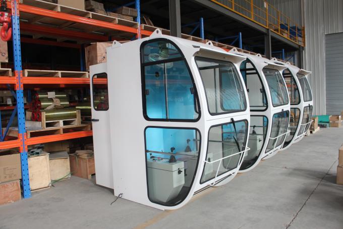 Gut ausgerüstete NTCHC-Modell-Kran-Kabine mit unterer Farbe des Fenster-DIY 0