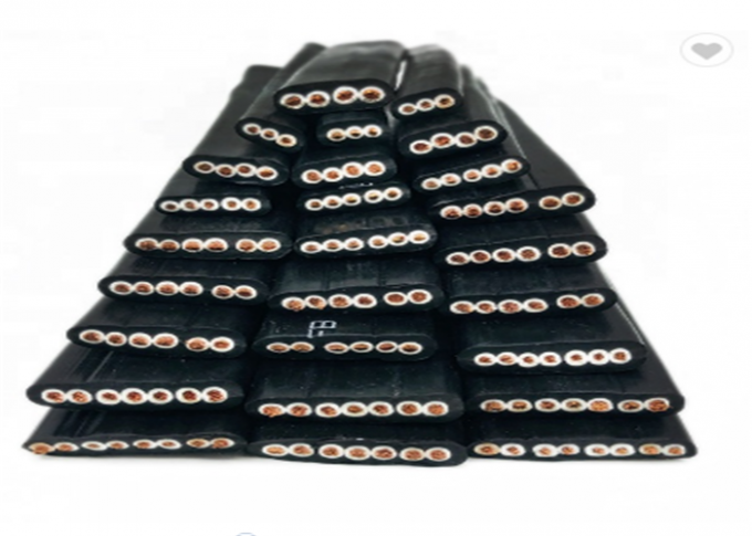 Modeverkauf isolierte kupferne Leiter-Hebemaschinen-flaches elektrisches Kabel mit gutem quanlity 1