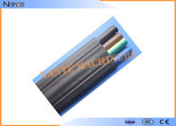 Mixed PVC Flat Electric Cable Copper Strand Flat Power Cable Black Or Grey
