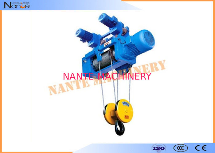 Construction Metallurgy Electric Wire Rope Hoist Low Noise Suitable For Plant