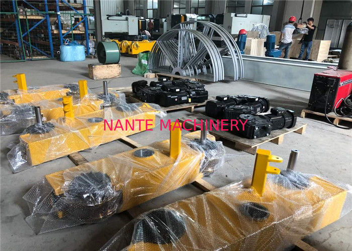 Hollow Shaft End Truck / End Carriage Crane Bogie Style For Overhead Crane Spare Parts